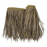 Maxbell Artificial Thatch Roofing Straw Roof Palm Thatch for Garden Fence Decoration Style B