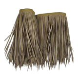 Maxbell Artificial Thatch Roofing Straw Roof Palm Thatch for Garden Fence Decoration Style B