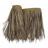 Maxbell Artificial Thatch Roofing Straw Roof Palm Thatch for Garden Fence Decoration Style B