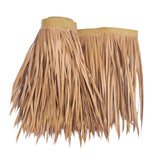 Maxbell Artificial Thatch Roofing Straw Roof Palm Thatch for Garden Fence Decoration Style D