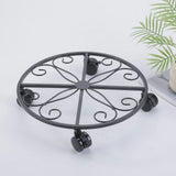 Maxbell Plant Caddy Trolley Movable Plant Roller for Large Planters Patio Flower Pot