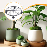 Maxbell Plant Caddy Trolley Movable Plant Roller for Large Planters Patio Flower Pot