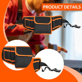 Maxbell Electrician Tool Belt Holder Gardening Tool Waist Bag for Plumbers Gardeners