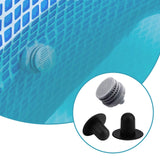 Maxbell Swimming Pool Strainer Set 25022E Wear Resistant Valve Plug Directly Replace Long Hole plug