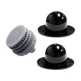 Maxbell Swimming Pool Strainer Set 25022E Wear Resistant Valve Plug Directly Replace Short Hole plug