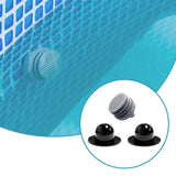 Maxbell Swimming Pool Strainer Set 25022E Wear Resistant Valve Plug Directly Replace Short Hole plug