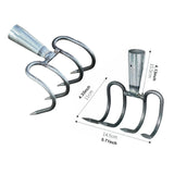Maxbell Hand Rake Versatile Clamming Rake Gardening Tool for Flowers Backyard Plants