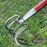 Maxbell Hand Rake Versatile Clamming Rake Gardening Tool for Flowers Backyard Plants