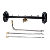 Maxbell Undercarriage Cleaner Pressure Washer Water Broom for Patios Trucks Car Wash