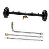 Maxbell Undercarriage Cleaner Pressure Washer Water Broom for Patios Trucks Car Wash
