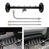 Maxbell Undercarriage Cleaner Pressure Washer Water Broom for Patios Trucks Car Wash