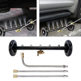 Maxbell Undercarriage Cleaner Pressure Washer Water Broom for Patios Trucks Car Wash