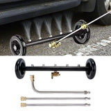 Maxbell Undercarriage Cleaner Pressure Washer Water Broom for Patios Trucks Car Wash