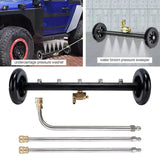 Maxbell Undercarriage Cleaner Pressure Washer Water Broom for Patios Trucks Car Wash