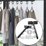 Maxbell Wall Mounted Clothesline Clothes Airer Laundry for Air Drying Clothing