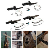 Maxbell Air Belt Sander Sanding Machine for Metal Polishing Deburring Air Compressor 10mm A