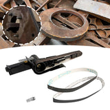 Maxbell Air Belt Sander Sanding Machine for Metal Polishing Deburring Air Compressor 20mm A
