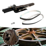 Maxbell Air Belt Sander Sanding Machine for Metal Polishing Deburring Air Compressor 20mm A