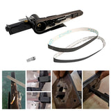 Maxbell Air Belt Sander Sanding Machine for Metal Polishing Deburring Air Compressor 20mm A