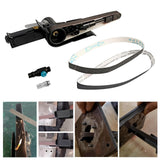 Maxbell Air Belt Sander Sanding Machine for Metal Polishing Deburring Air Compressor 20mm B