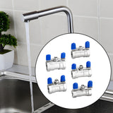 Maxbell Water Shut Off Valve for Water Treatment Aquaculture Cold Water Supply Lines 6.35mm