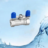 Maxbell Water Shut Off Valve for Water Treatment Aquaculture Cold Water Supply Lines 6.35mm