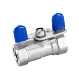 Maxbell Water Shut Off Valve for Water Treatment Aquaculture Cold Water Supply Lines 6.35mm