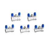 Maxbell Water Shut Off Valve for Water Treatment Aquaculture Cold Water Supply Lines 6.35mm