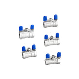 Maxbell Water Shut Off Valve for Water Treatment Aquaculture Cold Water Supply Lines 6.35mm