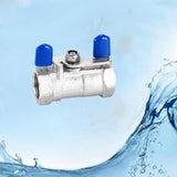 Maxbell Water Shut Off Valve for Water Treatment Aquaculture Cold Water Supply Lines 9.525cm