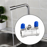 Maxbell Water Shut Off Valve for Water Treatment Aquaculture Cold Water Supply Lines 9.525cm