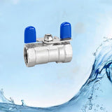 Maxbell Water Shut Off Valve for Water Treatment Aquaculture Cold Water Supply Lines 12.7mm