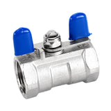Maxbell Water Shut Off Valve for Water Treatment Aquaculture Cold Water Supply Lines 19.05mm