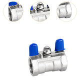 Maxbell Water Shut Off Valve for Water Treatment Aquaculture Cold Water Supply Lines 19.05mm