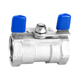 Maxbell Water Shut Off Valve for Water Treatment Aquaculture Cold Water Supply Lines 1 incn