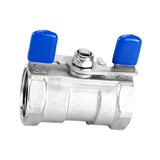 Maxbell Water Shut Off Valve for Water Treatment Aquaculture Cold Water Supply Lines 1 incn