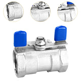 Maxbell Water Shut Off Valve for Water Treatment Aquaculture Cold Water Supply Lines 1 incn