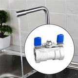 Maxbell Water Shut Off Valve for Water Treatment Aquaculture Cold Water Supply Lines 1 incn