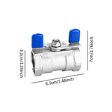 Maxbell Water Shut Off Valve for Water Treatment Aquaculture Cold Water Supply Lines 1 incn