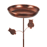 Maxbell Garden Standing Bird Bath for Wild Bird Watchers Multifunctional 13x33.8inch