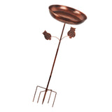 Maxbell Garden Standing Bird Bath for Wild Bird Watchers Multifunctional 13x33.8inch