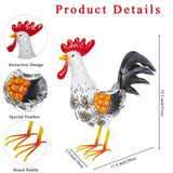Maxbell Rooster Garden Statue Animal Figurine Home Decors Chicken Yard Art Sculpture