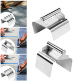 Maxbell Landscape Curb Trowel Cement Model Making for Pavement Yard Home Improvement Bevel Edge