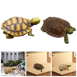 Maxbell Garden Turtle Statue Fake Tortoise Ornament for Outdoor Courtyard