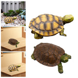 Maxbell Garden Turtle Statue Fake Tortoise Ornament for Outdoor Courtyard