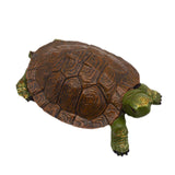 Maxbell Garden Turtle Statue Fake Tortoise Ornament for Outdoor Courtyard