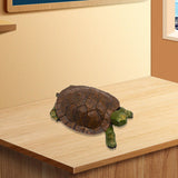 Maxbell Garden Turtle Statue Fake Tortoise Ornament for Outdoor Courtyard
