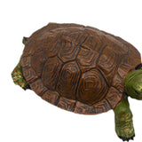 Maxbell Garden Turtle Statue Fake Tortoise Ornament for Outdoor Courtyard