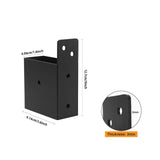 Maxbell 4Pcs Pergola Brackets with Screws Hardware for 2x4 Wood Posts Gazebo Sunroom