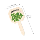 Maxbell 15x Plant Label Signs Reusable Plant Labels for Garden Potted Plants Flowers